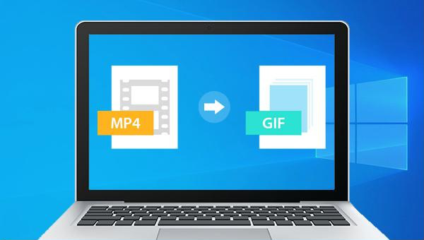 تحويل mp4 إلى gif على نظام التشغيل Windows