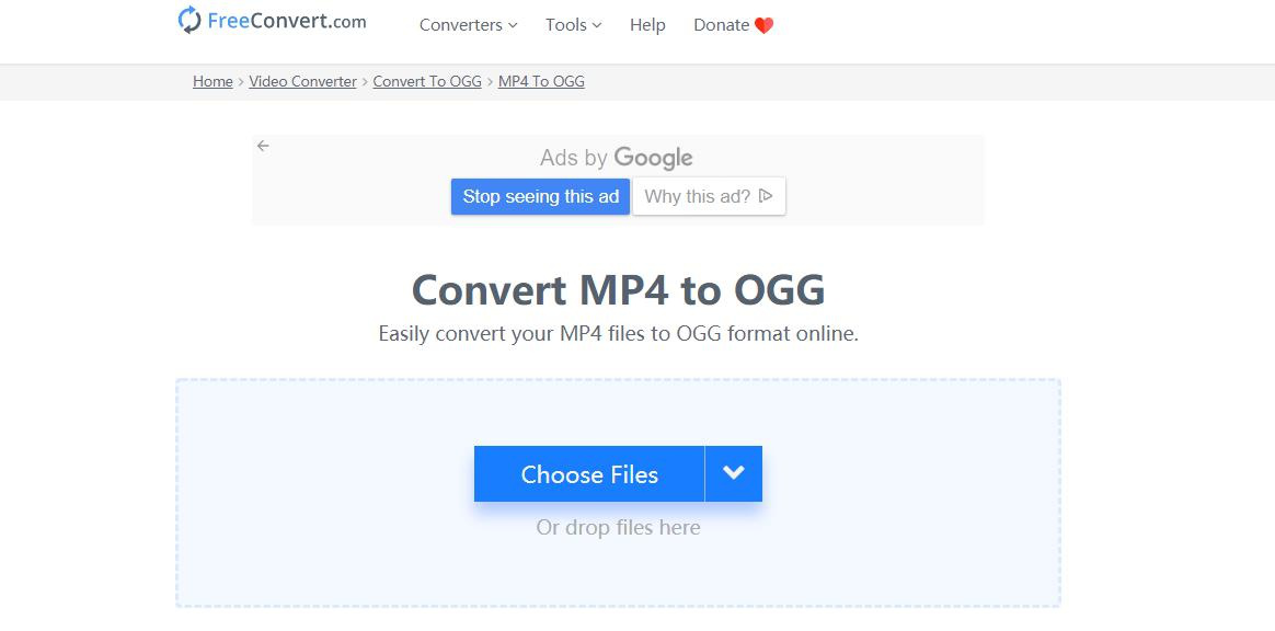 FreeConvert.com أداة تحويل التنسيق عبر الإنترنت