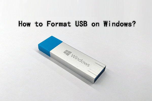 تهيئة usb على الويندوز