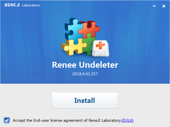 تثبيت وتشغيل برنامج Renee Undeleter لاستعادة البيانات