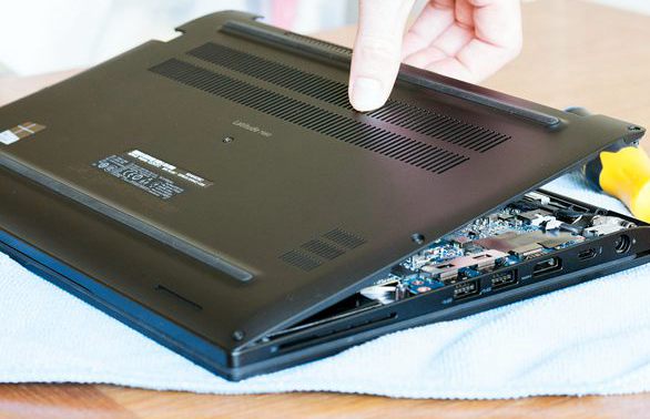 تثبيت SSD في اللاب توب