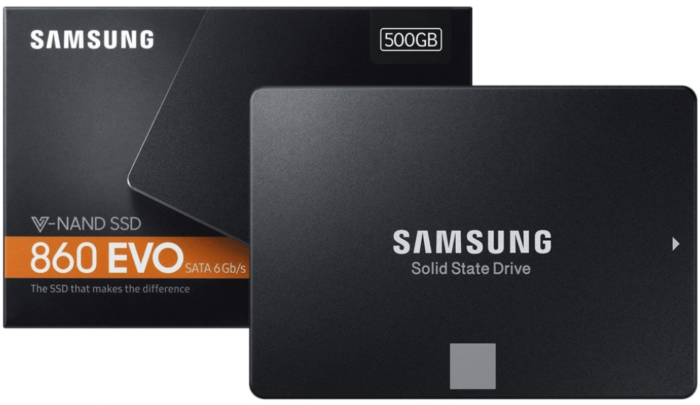 كيفية تثبيت قرص SAMSUNG 860 evo ssd