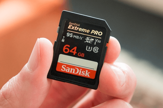 تهيئة بطاقة micro sd إلى fat32