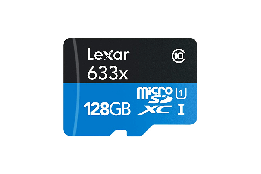 ليكسار 128 جيجا بايت 633x micro SDXC UHS-I بسعة 128 جيجا بايت