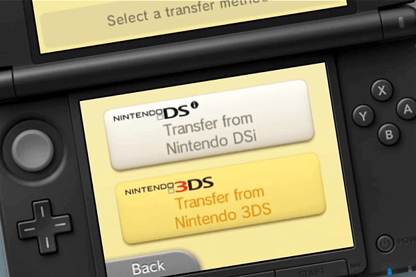 حدد لنقل بيانات بطاقة SD الخاصة بـ Nintendo 3DS إلى جهاز جديد