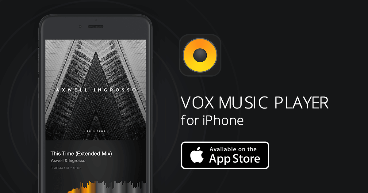 تشغيل flac على iphone vox