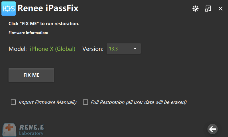 رينيه ipassfix