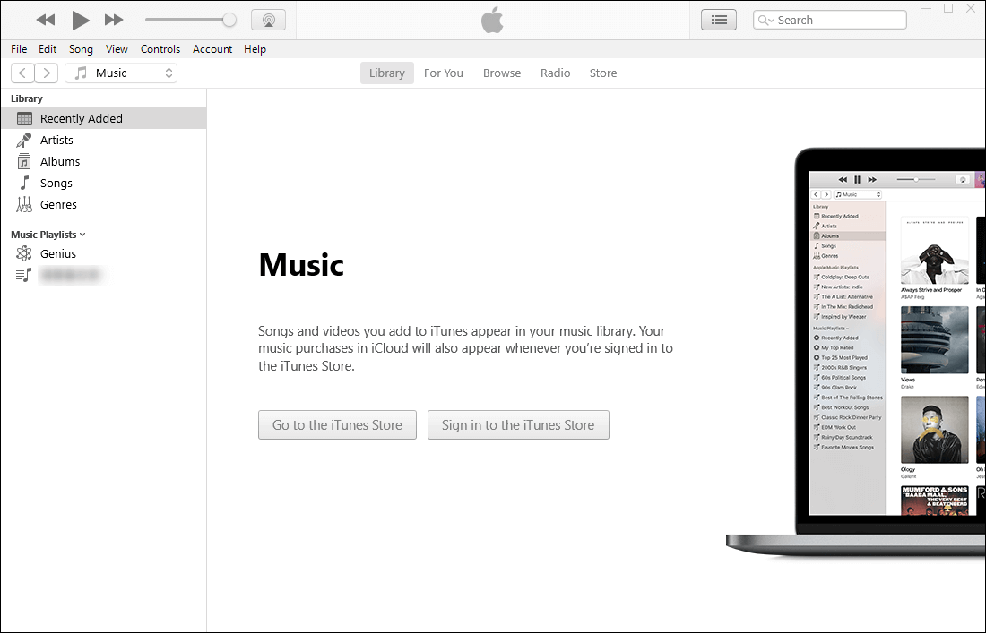 انقر نقرًا مزدوجًا لفتح iTunes لنقل الموسيقى من iPhone إلى الكمبيوتر