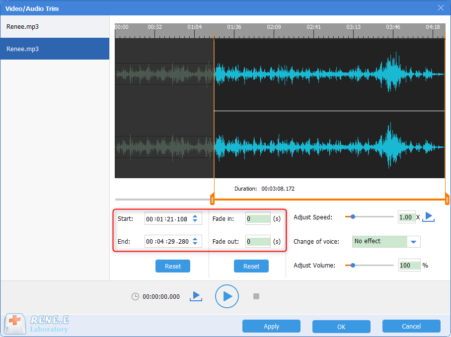 قطع وتقليم الموسيقى الثانية