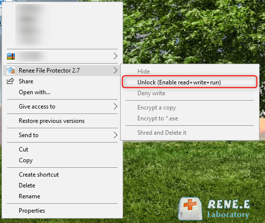 أدخل كلمة المرور لفتح ملف مع حامي الملفات